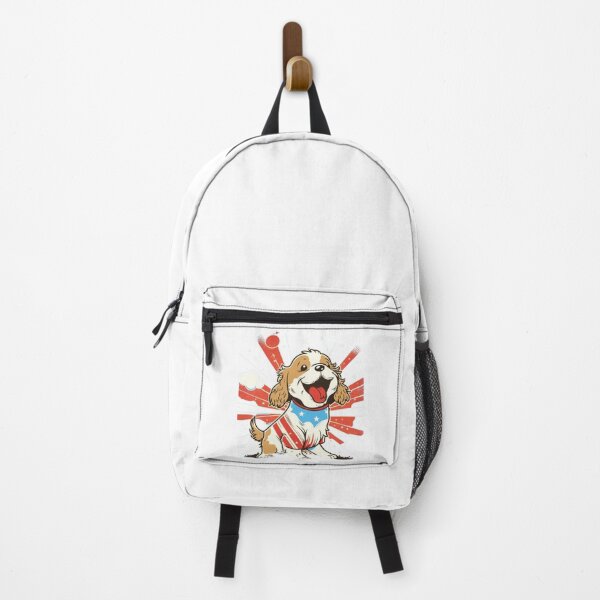 Item preview, US flag and dog designed and sold by Zaolta.