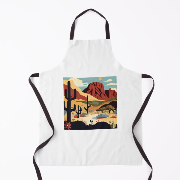 Item preview, Big Bend National Park Scandinavian Folk Art Style designed and sold by PikoApparel.