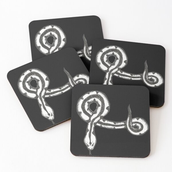 Item preview, Snake in black and white by A. Kyzar designed and sold by PrinceotheHouse.