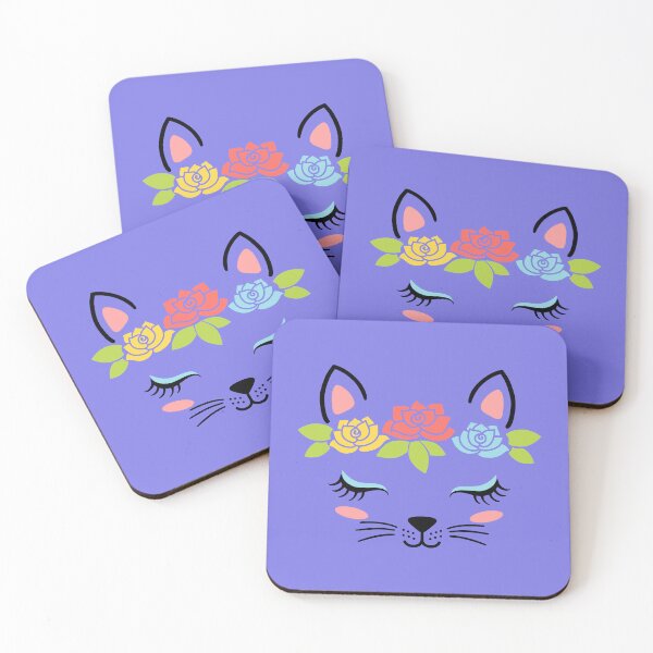 Item preview, Cat with Flower designed and sold by dyart painting.
