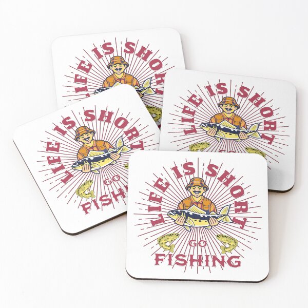 Item preview, Life is Short - Go Fishing designed and sold by ngibson86.