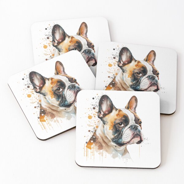Item preview, Colorful Abstract Frenchie Art French Bulldog  designed and sold by PetsEnough.