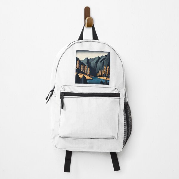 Item preview, Black Canyon of the Gunnison National Park Scandinavian Folk Art Style designed and sold by PikoApparel.