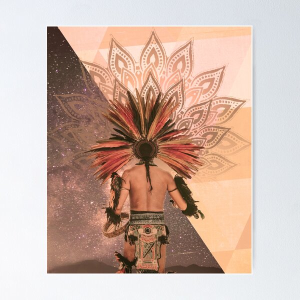 The Shaman ~ Mystic Path Oracle Artwork Poster