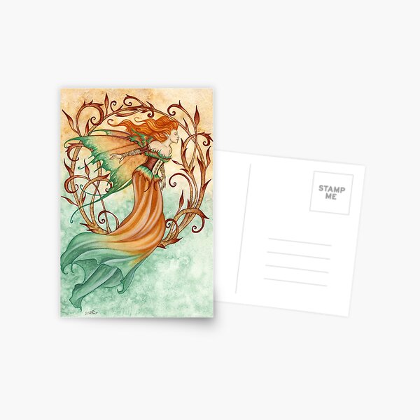 Item preview, Autumn Reverie designed and sold by AmyBrownArt.