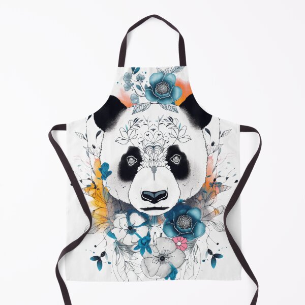 Item preview, Geometric panda illustration designed and sold by alxndraai.
