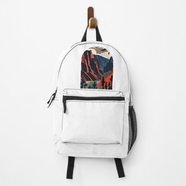 Item preview, Black Canyon of the Gunnison National Park Scandinavian Folk Art Style Arch designed and sold by PikoApparel.