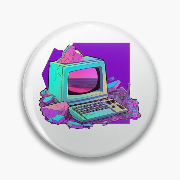 Item preview, Vaporwave Aesthetic Camera Monitor - Synthetic Cubism  designed and sold by Star_.