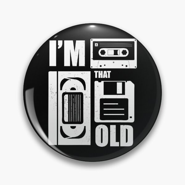 Item preview, I'm That Old - White Vintage Design designed and sold by risible.