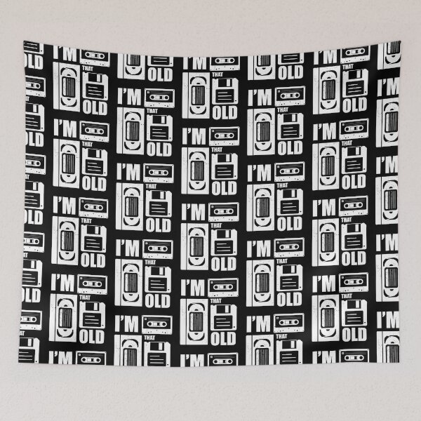 Item preview, I'm That Old - White Vintage Design designed and sold by risible.