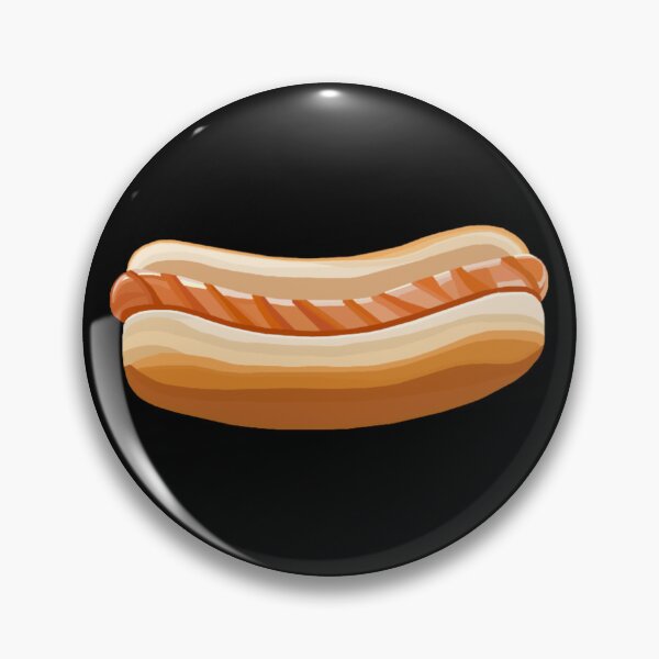 Item preview, Grilled Hotdog in Bun designed and sold by Deborah Camp.