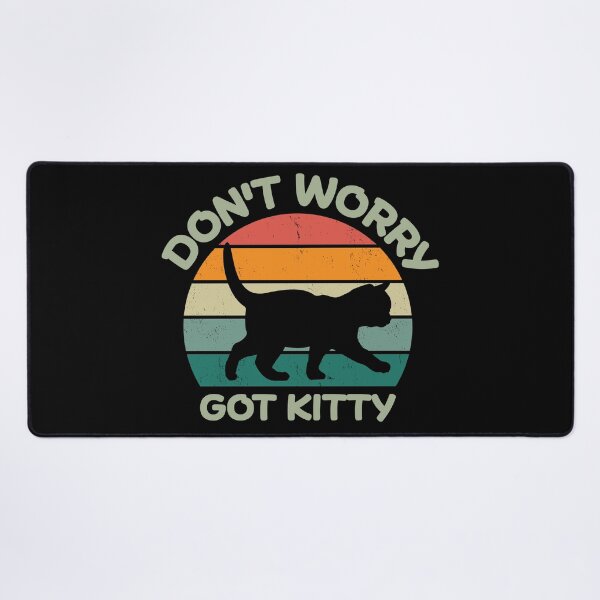 Item preview, Don't Worry Got Kitty Parody (Kitty Silhouette) designed and sold by douglasnorth321.