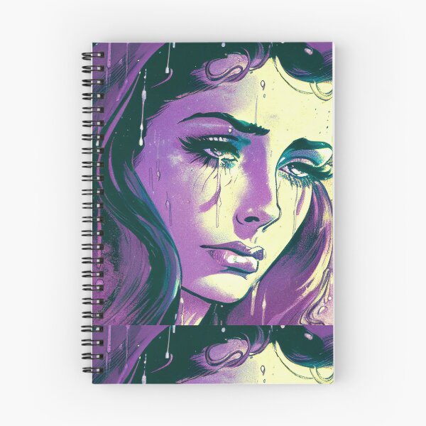 Item preview, Vintage Pulp Comic Sad Girl 13 designed and sold by heyhannaleah.