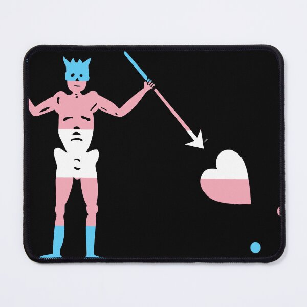 Item preview, Blackbeard’s trans flag designed and sold by Hannahrose96.