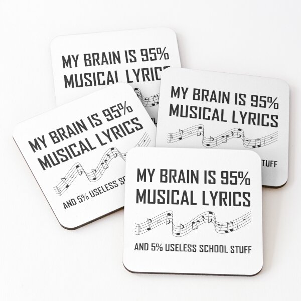 Item preview, Brain Musical Lyrics Funny designed and sold by TheBestStore.