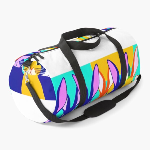 Item preview, bright multi coloured rabbits designed and sold by David-Howells.