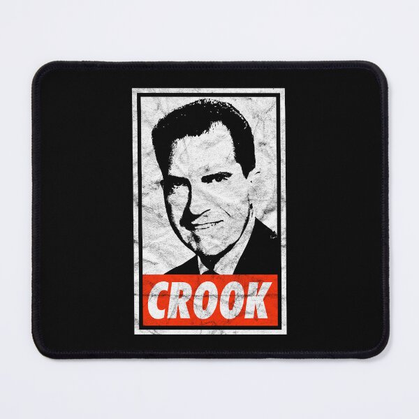 Item preview, Nixon Crook (Black Worn Look) designed and sold by politicalamity.