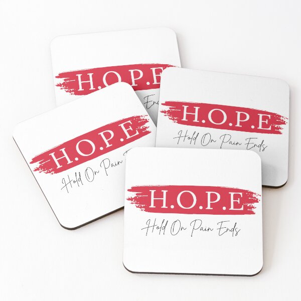 Item preview, Hold on pain ends simple typography designed and sold by Creativity Zone.