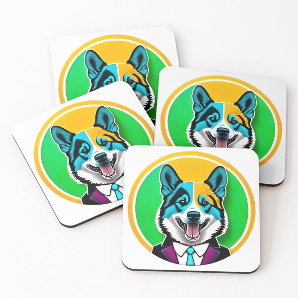 Item preview, Business Pup: A Pop-Art Canine in a Dapper Suit designed and sold by Made-by-Ray.