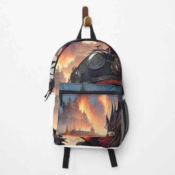 Item preview, Assault squad in burning city Fantasia Watercolor designed and sold by MudbloodStore.