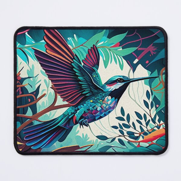 Artikelvorschau, Bunter Kolibri im Dschungel entworfen und verkauft von neuzoticart.