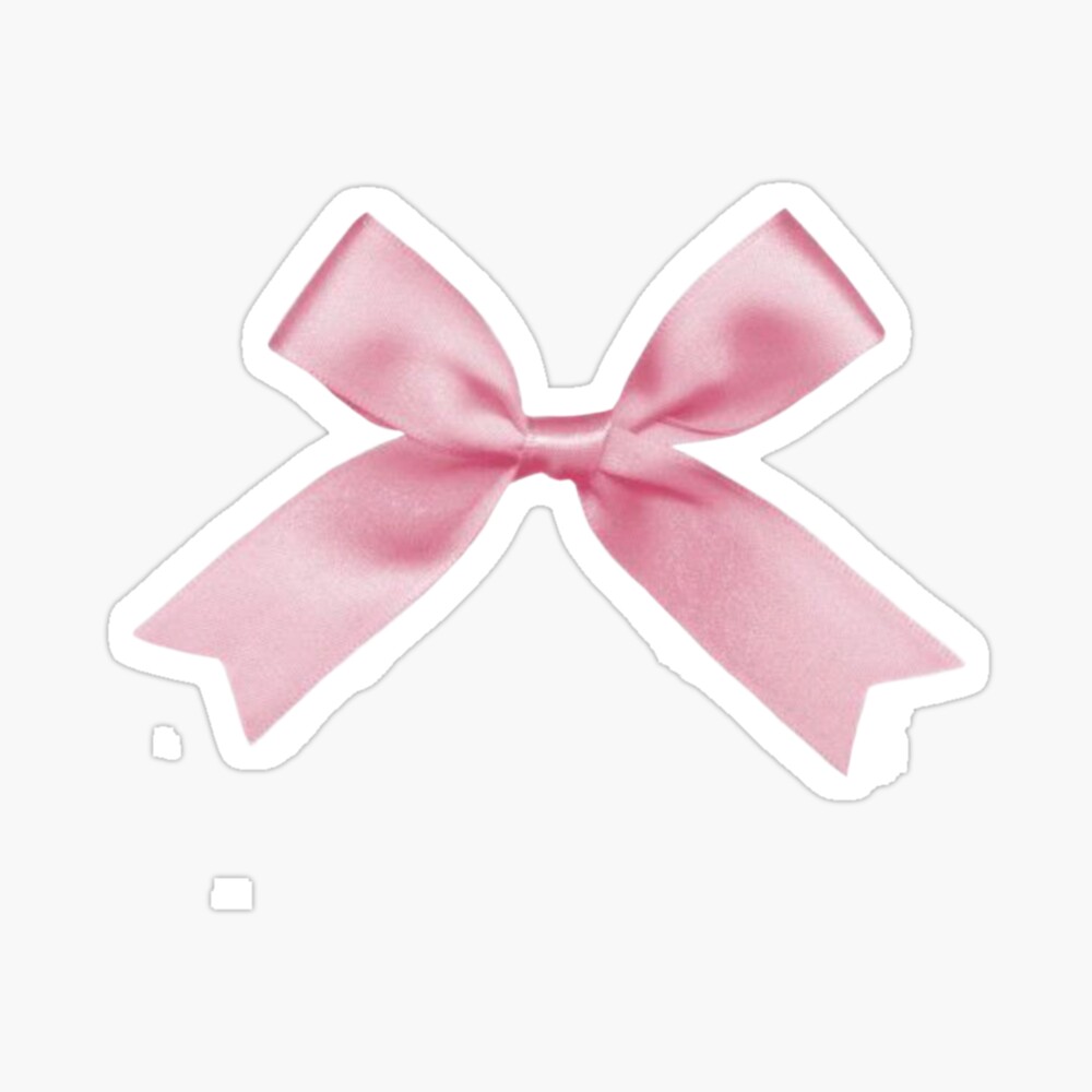 Cute coquette aesthetic pink ribbon bow Royalty Free Vector, Coquette  Ribbon 