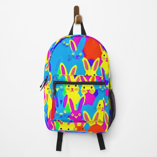 Item preview,  bright multi coloured rabbits  designed and sold by David-Howells.