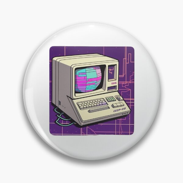 Item preview, Vaporwave Aesthetic CCCP Computer - Synthetic Cubism  designed and sold by Star_.