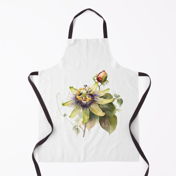 Item preview, Passionfruit Flower Illustration designed and sold by objectiveuno.