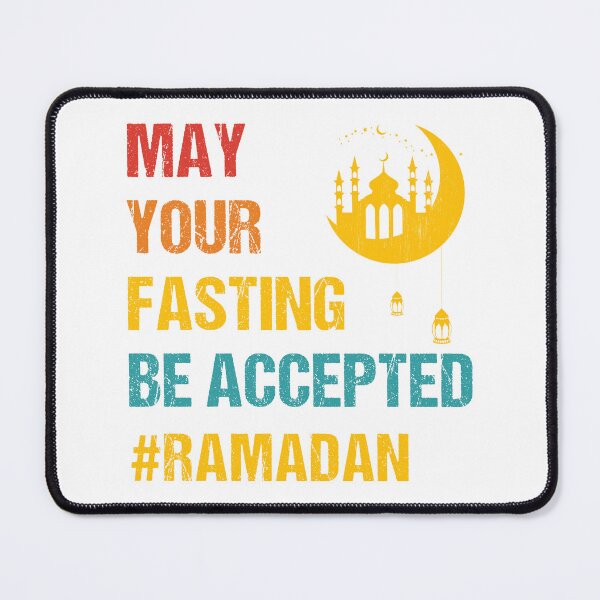 Item preview, May Your Fasting Be Accepted - Ramadan Kareem - Ramadan Mubarak - Ramadan Month 2023 Vintage designed and sold by naworas.