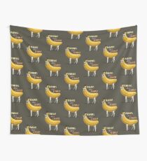 Bananas About Llamas! Wall Tapestry
