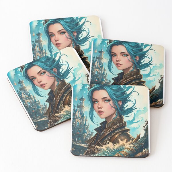 Item preview, Queen of Atlantis Fantasy Watercolor designed and sold by MudbloodStore.