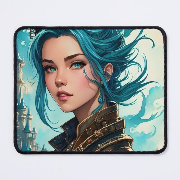 Item preview, Queen of Atlantis Fantasy Watercolor designed and sold by MudbloodStore.