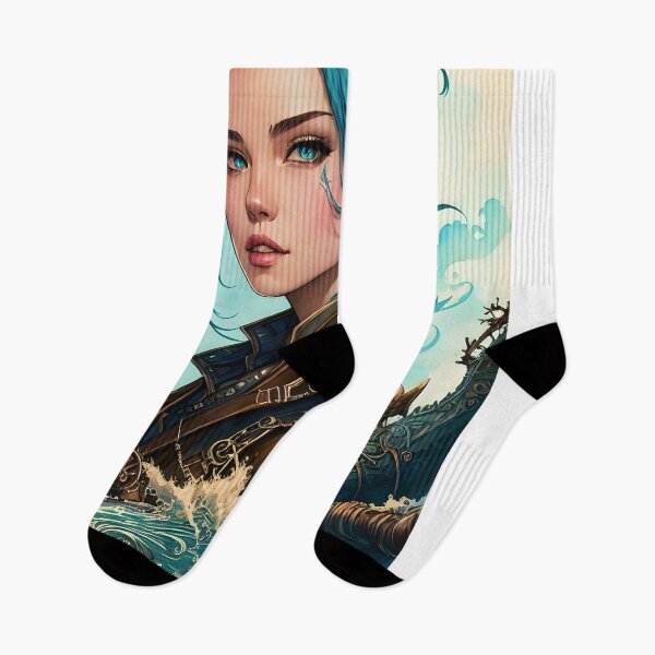 Item preview, Reina de Atlantis Fantasia Watercolor designed and sold by MudbloodStore.