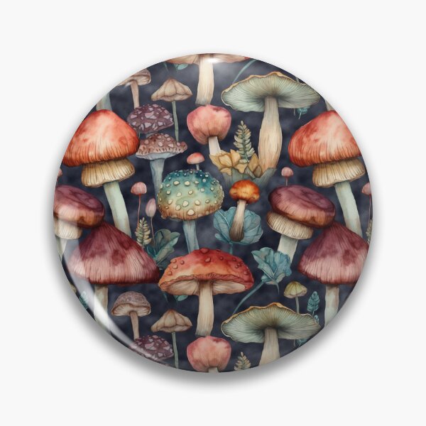 Item preview, Warm Earthy Mushrooms designed and sold by TinaDonovanArt.