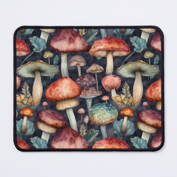 Item preview, Warm Earthy Mushrooms designed and sold by TinaDonovanArt.