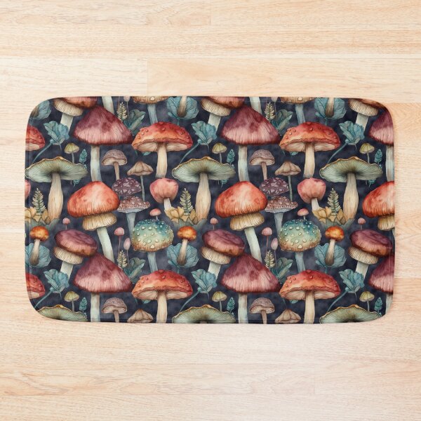 Item preview, Warm Earthy Mushrooms designed and sold by TinaDonovanArt.