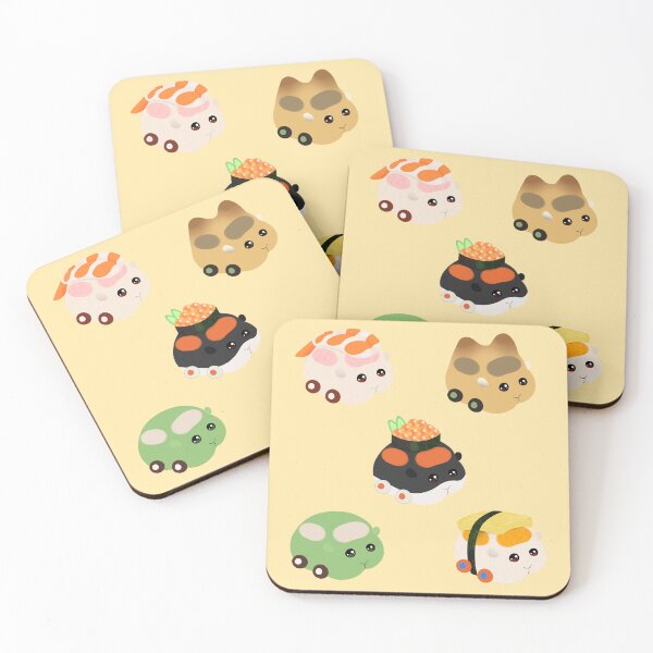 Item preview, Sushi Molcars Pui Pui Molcar designed and sold by BlossomCreative.