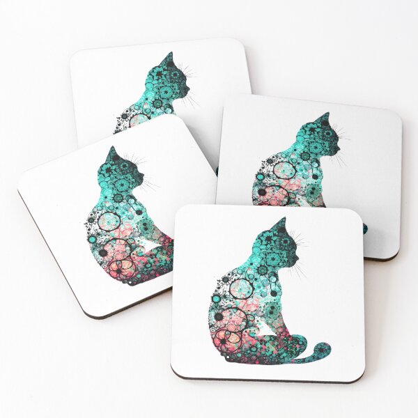 Item preview, Mandala Cat, finding Inner Peace through Meditation.  Yoga Sticker, Namaste designed and sold by VisualVibesVV.