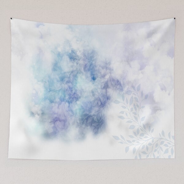 Item preview, Color tango in magical sky blue designed and sold by Dusanka Djeric.