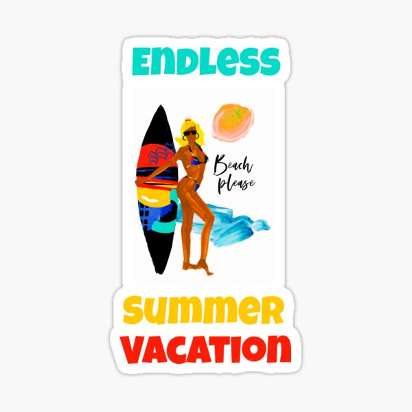 Endless Summer Sticker - Surf Stickers