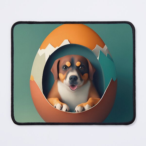 Item preview, dog in an egg designed and sold by Lunitacriss.
