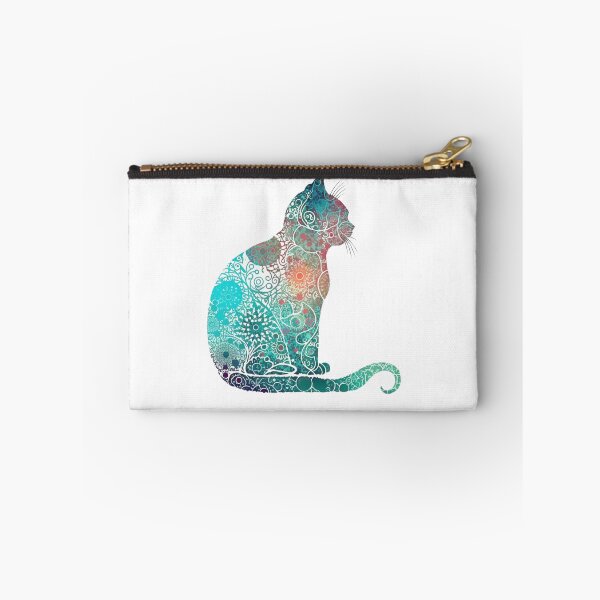 Item preview, Mandala Cat, finding Inner Peace through Meditation.  Yoga Sticker, Namaste designed and sold by VisualVibesVV.