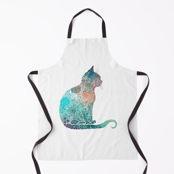 Item preview, Mandala Cat, finding Inner Peace through Meditation. Yoga Sticker, Namaste designed and sold by VisualVibesVV.
