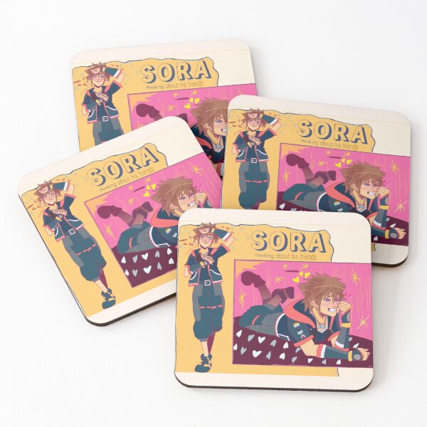 Item preview, Sora thinking about his friends  designed and sold by Rolaplayor101.