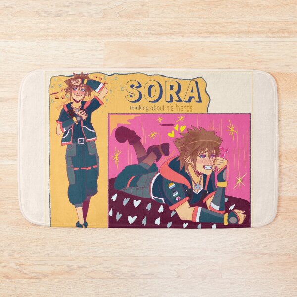 Item preview, Sora thinking about his friends  designed and sold by Rolaplayor101.