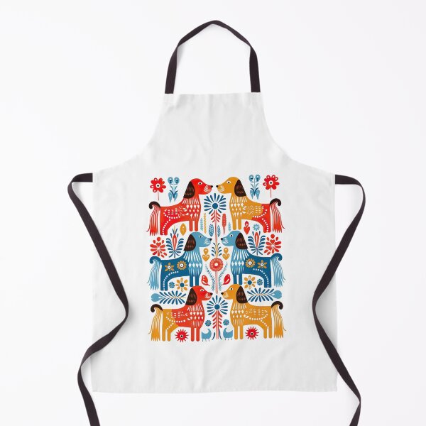 Item preview, Hygge Scandinavian Cottagecore Design of 6 Dogs designed and sold by Kalligraphika.