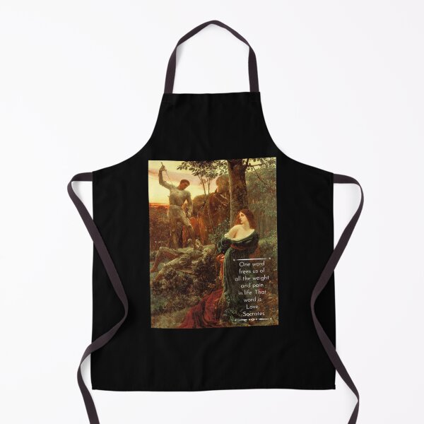 Item preview, Frank Dicksee Painting With Plato Quote designed and sold by Classicambience.