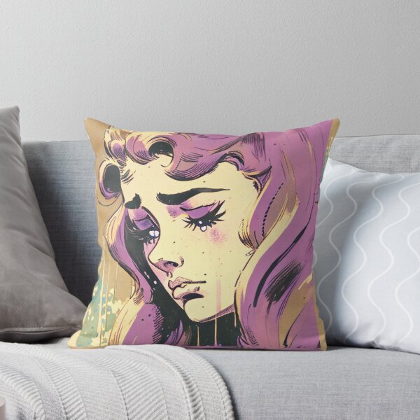Item preview, Vintage Pulp Comic Sad Girl 17 designed and sold by heyhannaleah.
