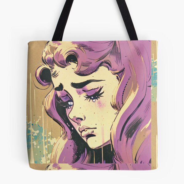 Item preview, Vintage Pulp Comic Sad Girl 17 designed and sold by heyhannaleah.